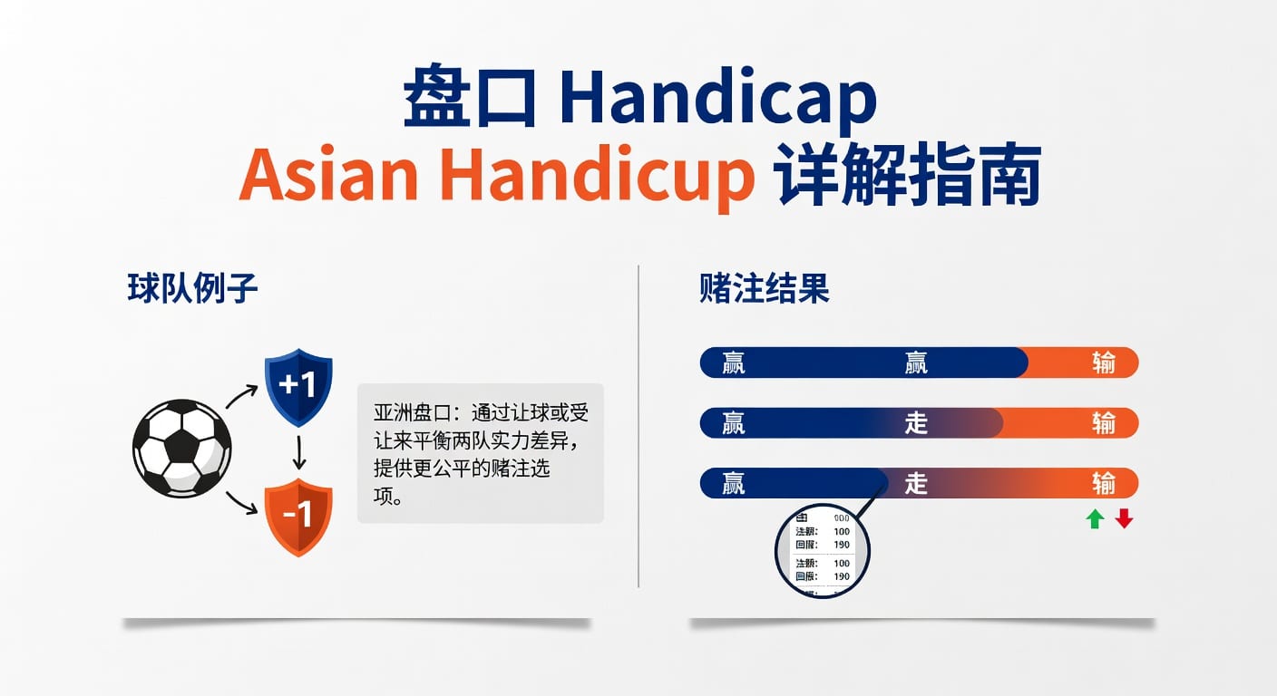 盘口 handicap asian handicap 详解与实战读法