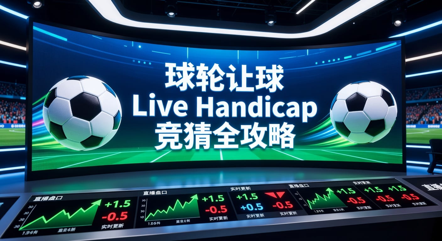 滚球让球 live handicap 场中盘口判断指南