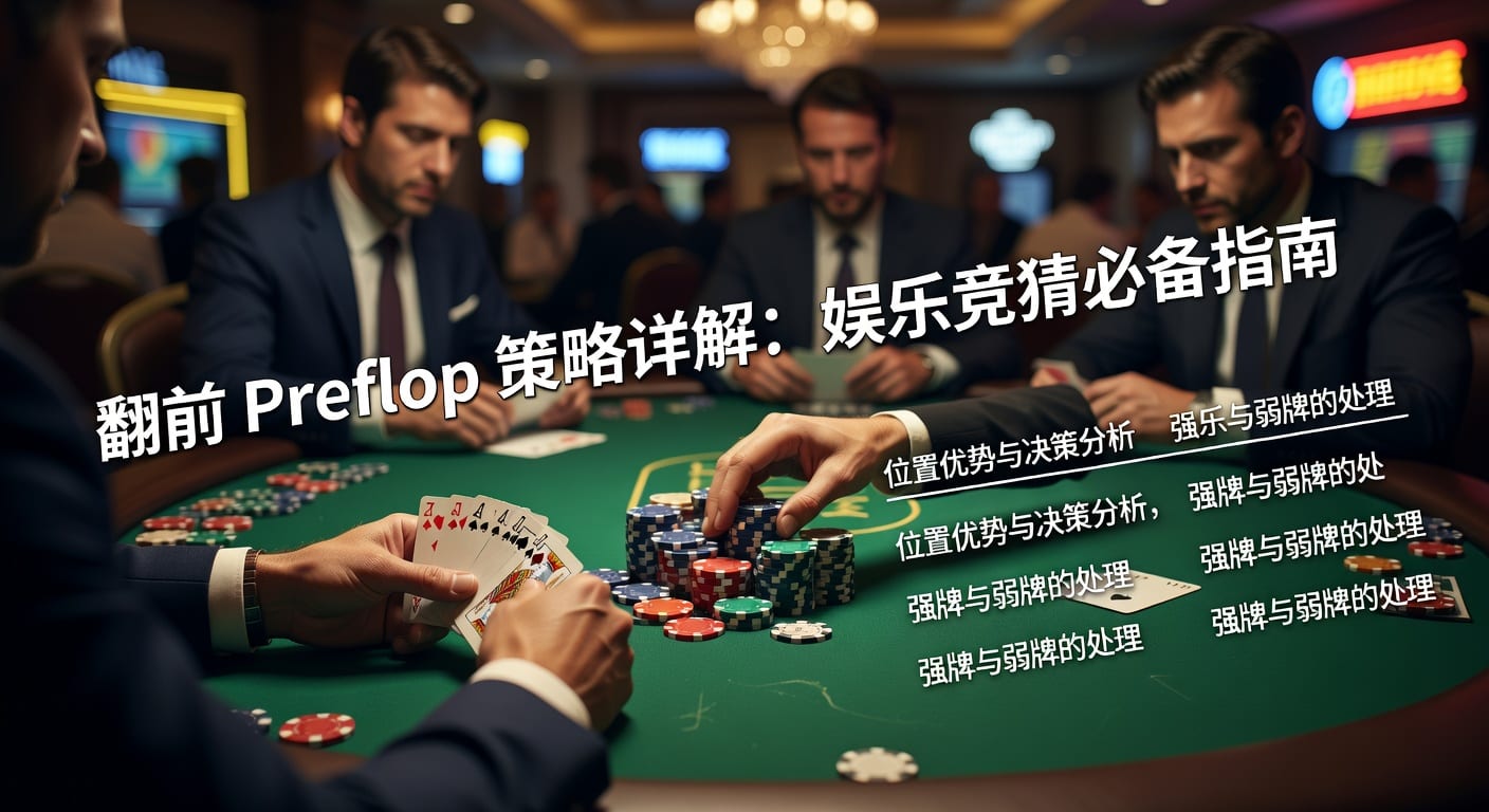 翻前 preflop实战分析与位置起手牌思路