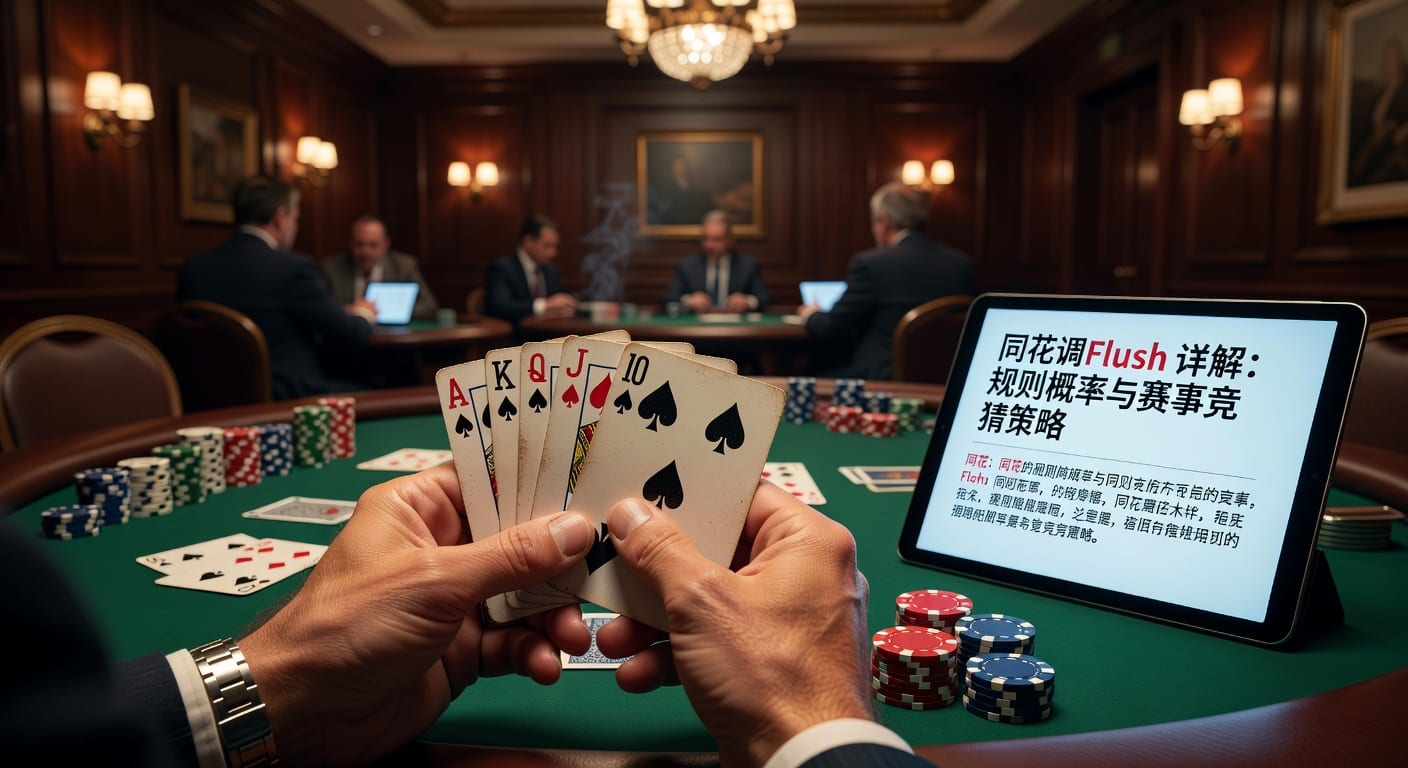 同花 flush 实战解析：识别、概率与投注技巧