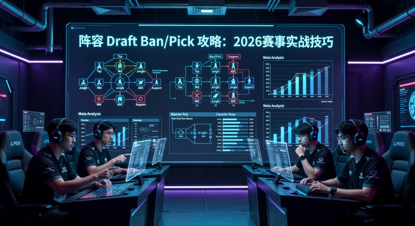 阵容 Draft Ban/Pick：赛前选人禁选实战分析