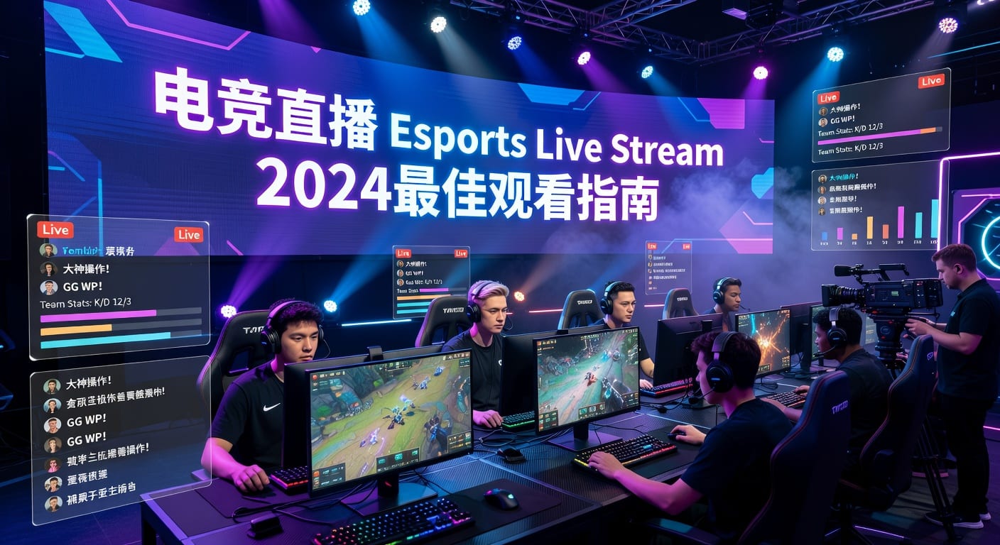 电竞直播 Esports Live Stream 观看与分析指南