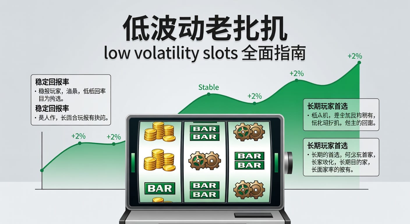 低波动老虎机 low volatility slots：2026年稳健玩法分析