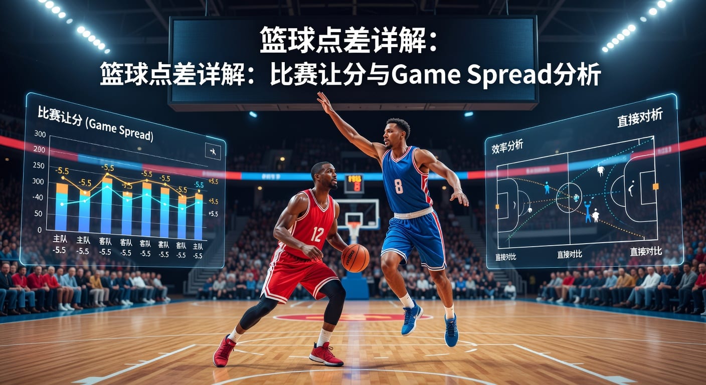 篮球点差、比赛让分与game spread实战指南