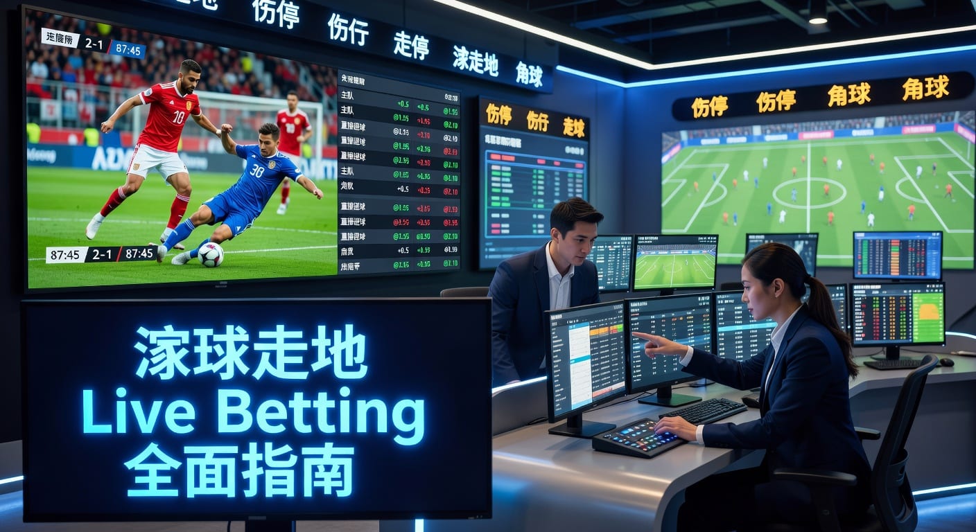 滚球走地 live betting 实战指南：赛中判断与风控