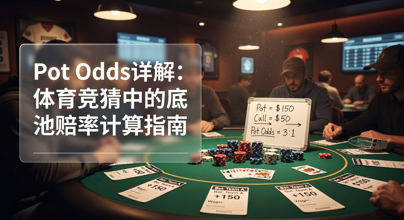 底池赔率 pot odds：计算方法、实战判断与常见误区